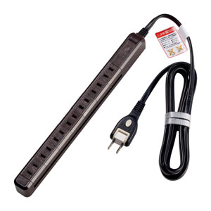 朝日電器 エルパ ELPA エルパ WBS-SL702SB WD 耐雷7個口2Mスリム回転タップ 木目 ELPA 朝日電器