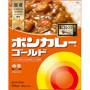 大塚食品 Otukafoods ボンカレーゴールド 中辛 180g