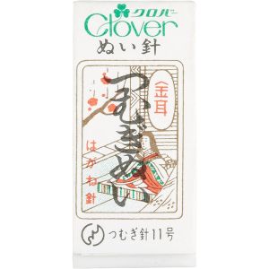 クロバー Clover クロバー 金耳針 つむぎぬい 25本入り 11-257