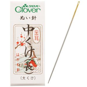 クロバー Clover クロバー N-金耳針 中くけ 長 25本入り 12-203