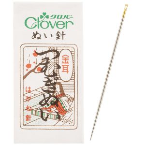 クロバー Clover クロバー N-金耳針 つむぎぬい 25本入り 12-215