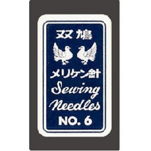 クロバー Clover クロバー N-メリケン針 No.6 25本入り 12-241