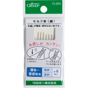 クロバー Clover クロバー セルフ針 細 13-304