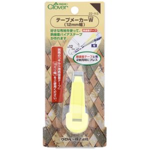 クロバー Clover クロバー テープメーカー W12ミリ幅 22-113