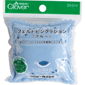 クロバー Clover クロバー フェルト ピンクッション 水色 23-014