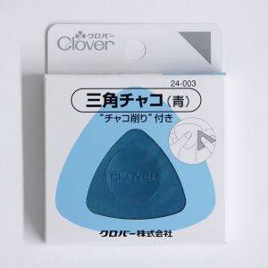 クロバー Clover クロバー 三角チャコ 青 24-003