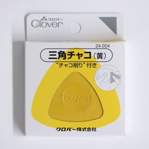 クロバー Clover クロバー 三角チャコ 黄 24-004