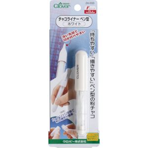 クロバー Clover クロバー F-チャコライナー ペン型 ホワイト 24-033