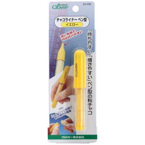 クロバー Clover クロバー F-チャコライナー ペン型 イエロー 24-035