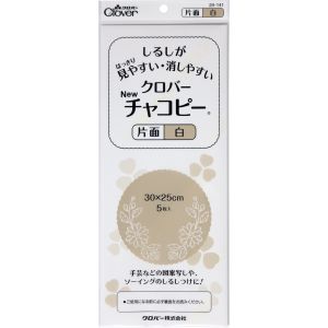 クロバー Clover クロバー Newチャコピー 片面 白 24-141