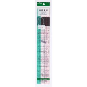 クロバー Clover クロバー 方眼定規 30cm 25-053