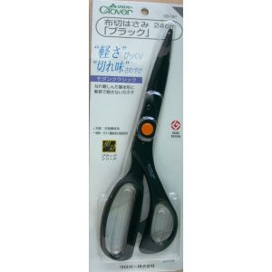 クロバー Clover クロバー 布切はさみ ブラック 24cm 36-191