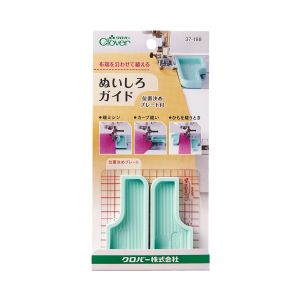 クロバー Clover クロバー ぬいしろガイド 位置決めプレート付 37-188