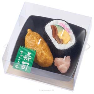 カメヤマ カメヤマ 助六寿司キャンドル ガリ付