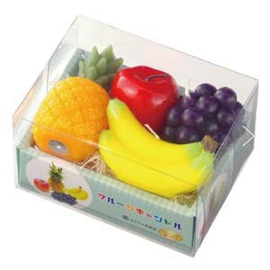 カメヤマ カメヤマ フルーツ詰合せキャンドル