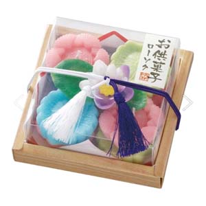 カメヤマ カメヤマ お供菓子落雁ローソク