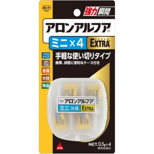 コニシ KONISHI コニシ 04611 アロンアルファEXTRAミニ4 0.5g 4本 04611