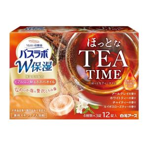 白元アース 白元アース HERSバスラボ W保湿 ほっとなTEATIME 12錠入