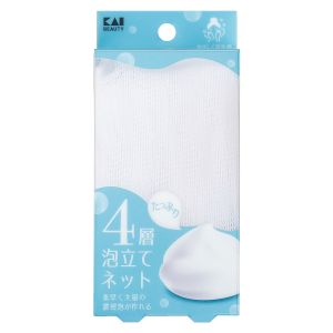貝印 kai 貝印 KQ3169 たっぷり泡立て4層ネット