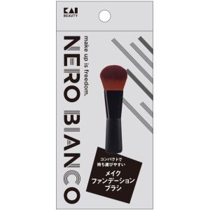 貝印 kai 貝印 KQ3506 NEROBIANCO メイクファンデーションブラシ