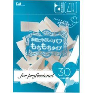 貝印 kai 貝印 プロ用ファンデーションパフ ウエッジ 30P SBR KQ3232