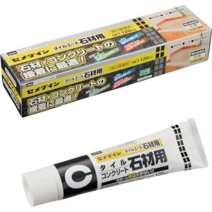 セメダイン セメダイン RE-512 タイルエース石材用 120ml 白色