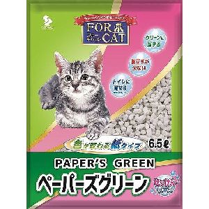 新東北化学工業 新東北化学工業 フォーキャット ペーパーズグリーンせっけんの香り 6.5L
