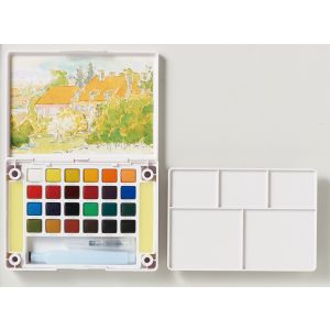 サクラクレパス SAKURA サクラクレパス サクラ プチカラー NCW-24色 水筆入 NCW-24H 217191