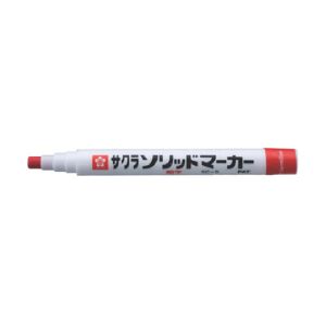 サクラクレパス サクラクレパス SC-S119-BR ソリッドマーカー 細字 朱赤