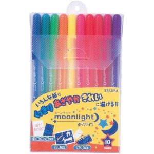 サクラクレパス SAKURA サクラクレパス PGB10M ボールサイン80 ムーンライト10色セット