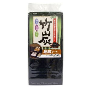 東和産業 TOWA 東和産業 BCS 竹炭 靴箱シート 約30×270cm