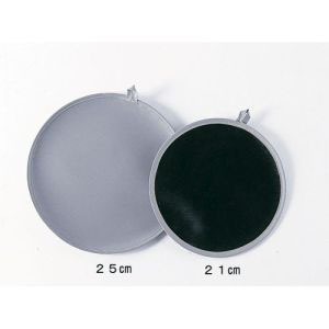 東洋アルミエコープロダクツ 東洋アルミ IHマット ブラック グレー 25cm