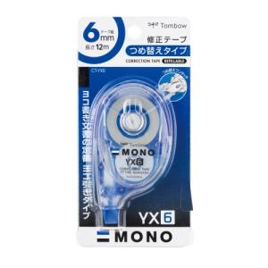 トンボ鉛筆 TOMBOW トンボ鉛筆 修正テープモノXY 詰め替えタイプ 6mm Ｘ 12m CT-YX6