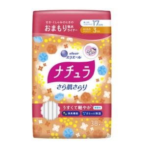 大王製紙 大王製紙 ナチュラ さら肌さらり おまもり吸水ライナー 17cm 3cc 38枚