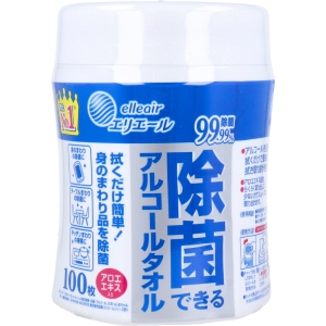 大王製紙 大王製紙 エリエール 除菌できるアルコールタオル 本体 100枚入