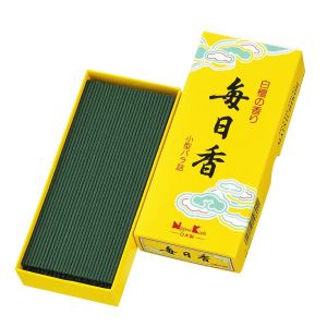 日本香堂 Nippon Kodo 毎日香 小型バラ詰 約70g 10801