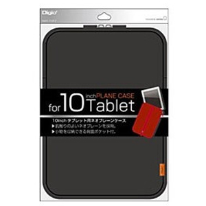 ナカバヤシ Nakabayashi ナカバヤシ SZC-TCF10BK Digio2 タブレット用ネオプレーンケース 10.6インチ ブラック