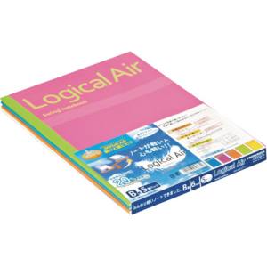 ナカバヤシ Nakabayashi ナカバヤシ NO-B546B-5P ロジカル エアーノートB罫/B5/30枚/5冊パック