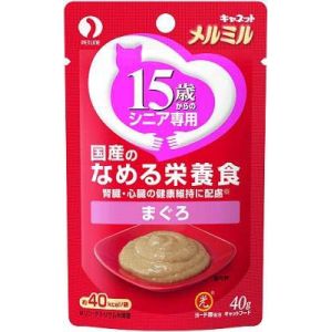 ペットライン PETLINE ペットライン キャネット メルミル 15歳から まぐろ 40g