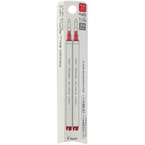 パイロット PILOT パイロット LFBKRF50EF-2R フリクションボールノックゾーン 0.5mm用 インキ 赤 2本