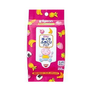 ピジョン Pigeon ピジョン 手 くちふきとりナップ おでかけ用 22枚入り