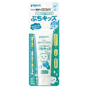 ピジョン Pigeon ピジョン ジェル状歯みがき ぷちキッズ キシリトールの自然な甘さ 50g