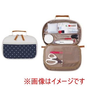 ミササ ミササ トレミー ソーイングセット クラフトバッグ ネイビー 7874