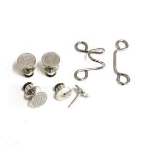 ミササ ミササ ウエスト調整フック 2セット入り シルバー MIS8021