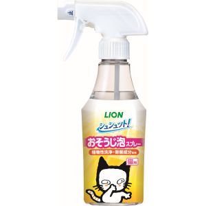 ライオン商事 LION PET ライオン シュシュット おそうじ泡スプレー 猫用 270ml LION PET