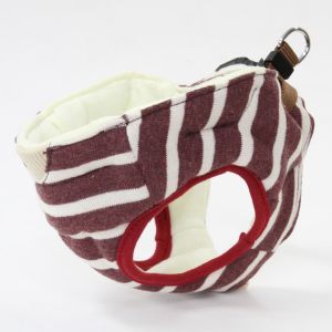 ペティオ Petio ペティオ 7歳からのやさしいハーネス ボーダー SS レッド