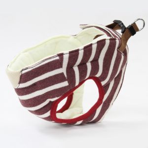 ペティオ Petio ペティオ 7歳からのやさしいハーネス ボーダー S レッド