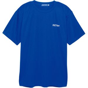 ヴィクタス VICTAS ヴィクタス V-TS063 プラクティスTシャツ ブルー 3XLサイズ 33455 VICTAS