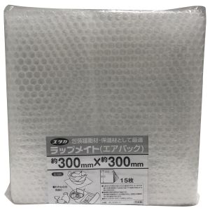 ユタカメイク Yutaka ラップメイト(エアパック) 0.3mx0.3m 15枚 6296370301