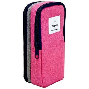 ニッケンPB ニッケンPB タテヨコ ペンケース グレー ピンク PLP1-GP